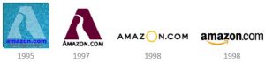 Amazon logo evolution