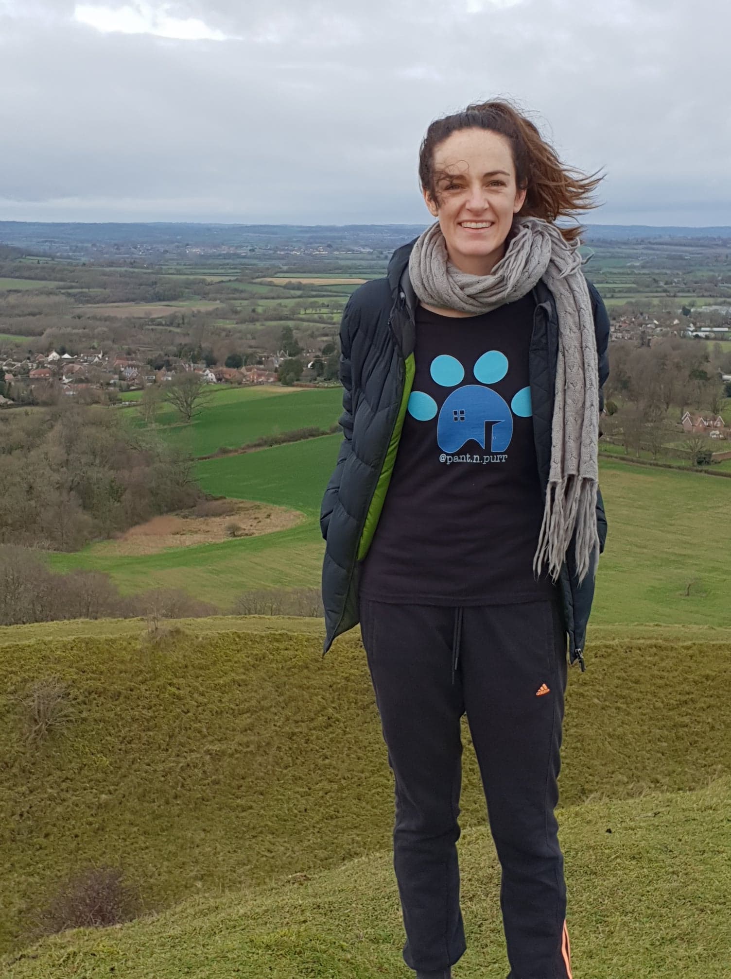 Shaunie from Pant 'n' Purr in the Fruit Of The Loom Valueweight t-shirt 