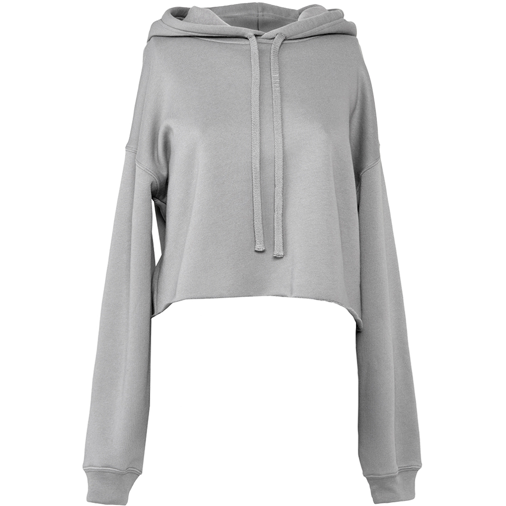 Women's Cropped Fleece Hoodie