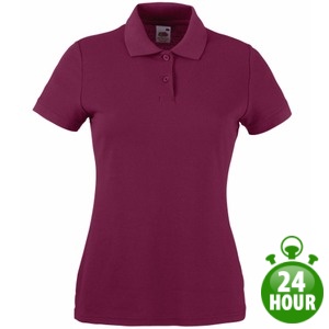 fruit of the loom ladies polo shirts