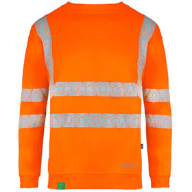 Beeswift Hi-Vis Envirowear Recyclable Sweatshirt