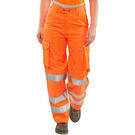 Beeswift Hi-Vis Ladies Rail Spec Trousers