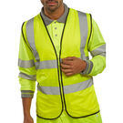 Beeswift Hi-Vis Zip Fasten Vest