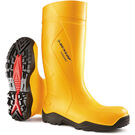 Dunlop Purofoot+ Full Safety Yellow Wellington