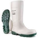 Dunlop Work-It Safety PVC White Wellington