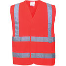 Portwest Hi-Vis Band and Brace Vest Red